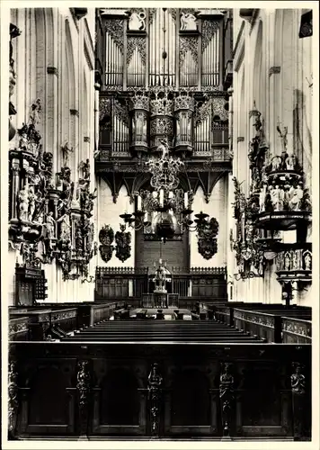 Foto Hansestadt Lübeck, Marienkirche, Innenansicht, Orgel