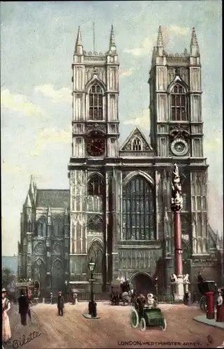 Künstler Ak London City, Westminster Abbey