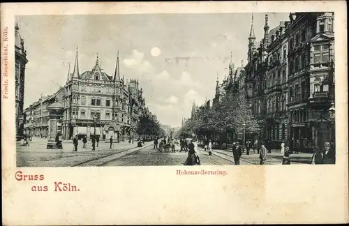 Ak Köln am Rhein, Hohenzollernring