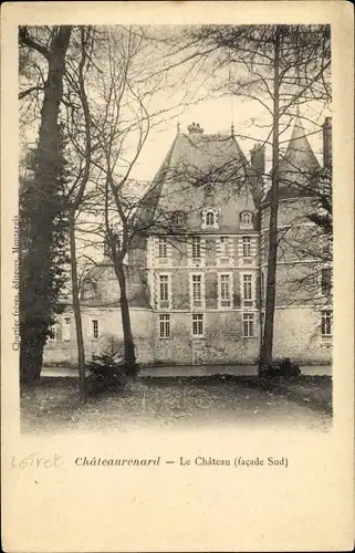 Ak Chateaurenard Loiret, Château