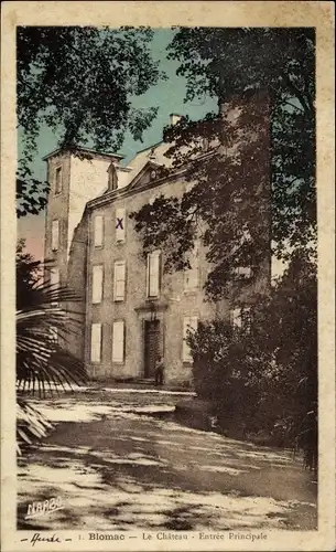 Ak Blomac Aude, Château