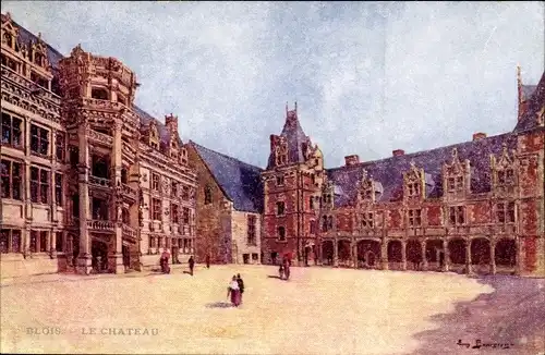 Künstler Ak Bourgeois, Eug., Blois Loir-et-Cher, Château