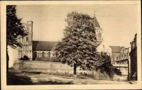 Ak Caen Calvados, Abbaye aux Dames