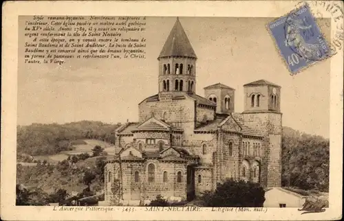 Ak Saint Nectaire le Haut Puy de Dôme, Kirche
