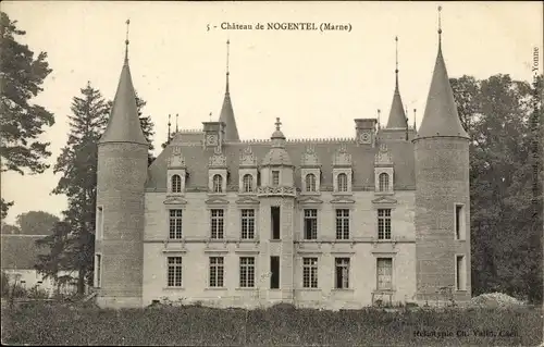 Ak Nogentel Marne, Château