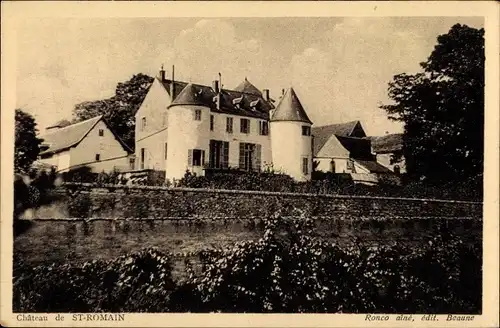 Ak St. Romain Côte d'Or, Château