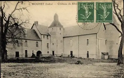 Ak Mouhet Indre, Château