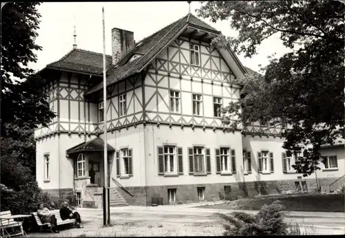 Ak Bad Klosterlausnitz in Thüringen, Eigenheim des Sanatoriums