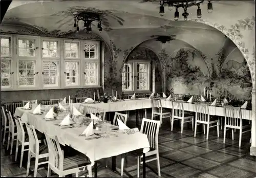 Ak Lutherstadt Eisenach in Thüringen, Wartburghotel, Jägerzimmer