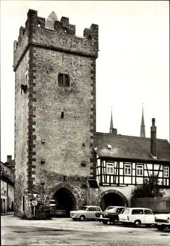 Ak Saalfeld an der Saale Thüringen, Darrtor