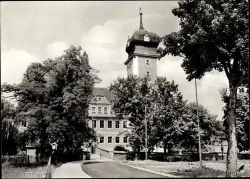 Ak Delitzsch in Sachsen, Schloss, jetzt Kreisheimatmuseum u. Kreisgericht