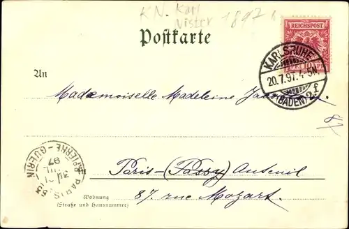 Künstler Litho Breitnau im Schwarzwald, Höllental, Höllsteig, Hofgut Sternen