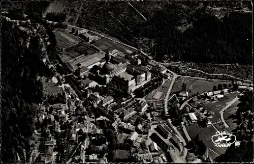 Ak Sankt Blasien im Schwarzwald, Luftbild, Ortsansicht