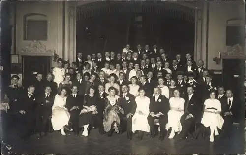 Foto Ak Mittweida in Sachsen, Semestervergnügen, Studentische Festgesellschaft 1919