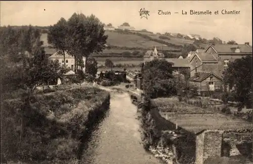 Ak Thuin Wallonien Hennegau, La Biesmelle et Chantier
