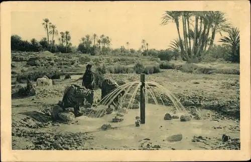 Ak Gafsa Tunesien, Puits artesien d'El-Lala