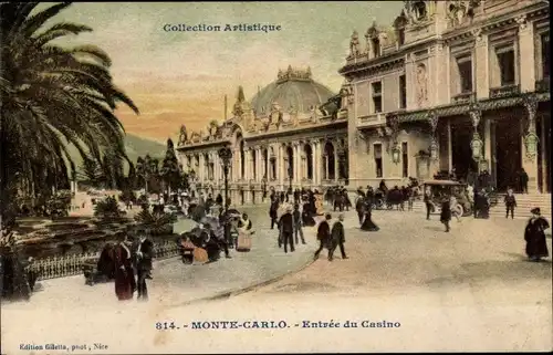 Ak Monte Carlo Monaco, Entree du Casino