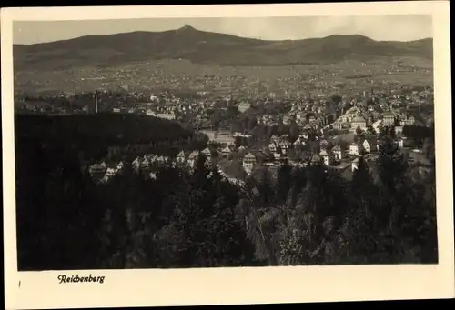 Ak Liberec Reichenberg in Böhmen, Gesamtansicht