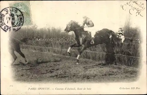 Ak Paris Sportif, Courses d'Auteuil, Saut de haie