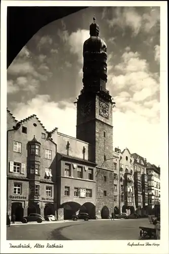 Ak Innsbruck in Tirol, Altes Rathaus, Apotheke