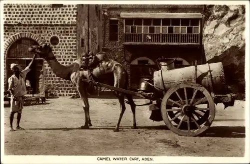 Ak Aden Jemen, Camel Water Cart