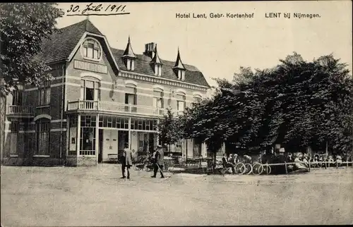 Ak Lent Nijmegen Gelderland, Hotel Lent