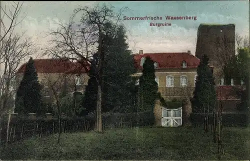 Ak Wassenberg im Kreis Heinsberg, Burgruine