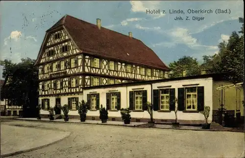 Ak Oberkirch im Renchtal Baden, Hotel zur Linde