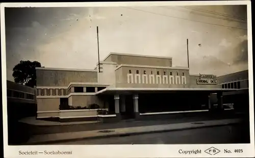 Ak Soekaboemi Sukabumi Java Indonesien, Societeit
