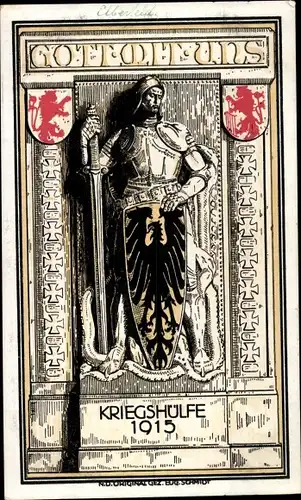 Ak Elberfeld Wuppertal, Kriegshülfe 1915