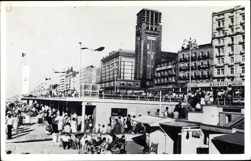 Ak Blankenberghe Blankenberge Westflandern, Zeedijk en Casino