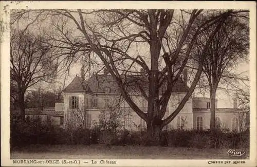 Ak Morsang sur Orge Essonne, Chateau