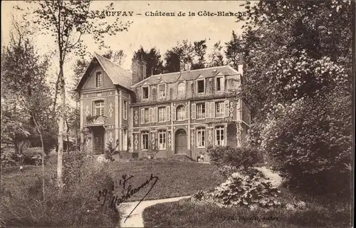 Ak Auffay Seine Maritime, Château
