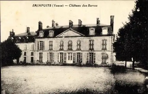 Ak Sainpuits Yonne, Château des Barres