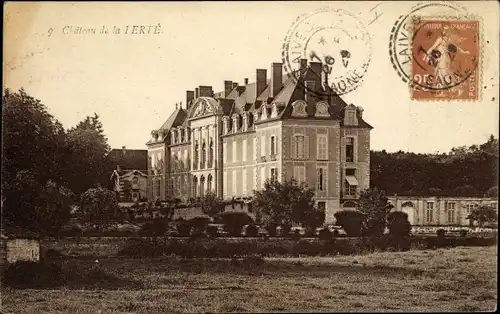 Ak La Ferté Saint Aubin Loiret, Château