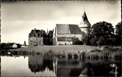 Ak Saligny sur Roudon Allier, Château et sa tour