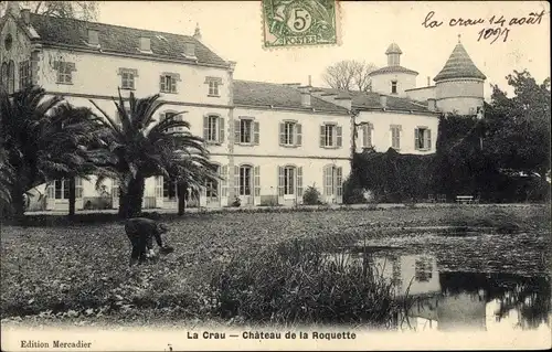 Ak La Crau Var, Chateau de la Roquette