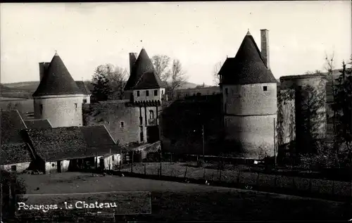 Foto Ak Posanges Côte-d’Or, Le Chateau