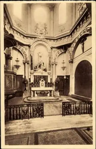 Ak Lisieux Calvados, La Chapelle des Carmelites, Le Sanctuaire