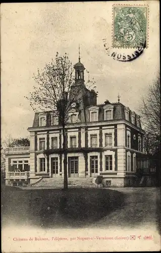 Ak Nogent sur Vernisson Loiret, Chateau de Buisson
