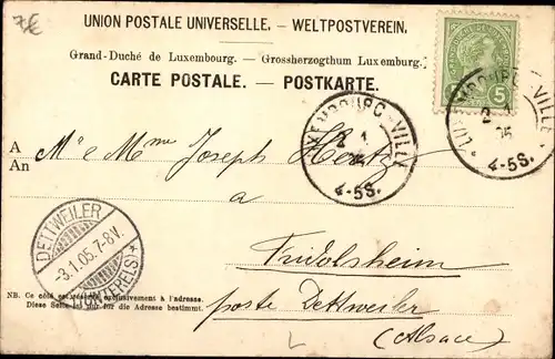 Ak Pfaffenthal Luxemburg, Gesamtansicht