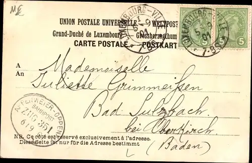 Ak Pfaffenthal Luxemburg, Vorstadt