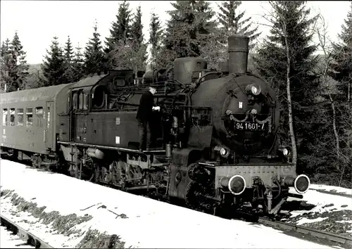 Foto Ak Lokomotive 94 1601-7, Arbeitsgemeinschaft Lokrundschau e.V.