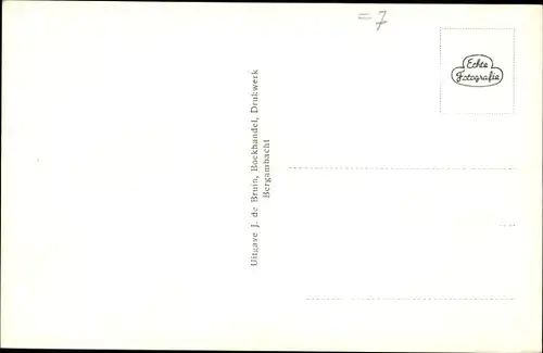 Ak Bergambacht Südholland, Hoofdstraat