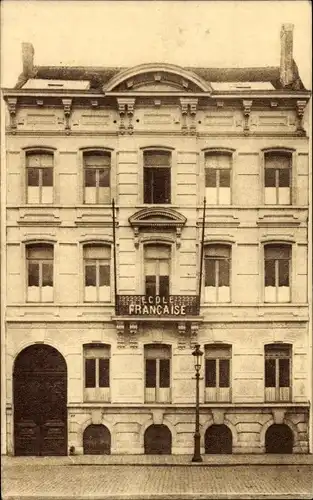 Ak Bruxelles Brüssel, Ecole Francaise