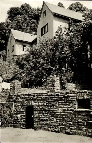 Ak Colditz in Sachsen, Jugendherberge, Außenansicht