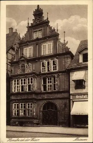 Ak Hameln in Niedersachsen, Museum, Außenansicht