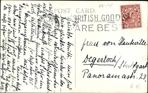 Ak Dampfer Aquitania, Cunard