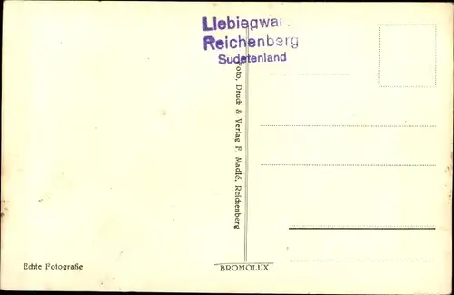 Ak Liberec Reichenberg in Böhmen, Liebiegwarte