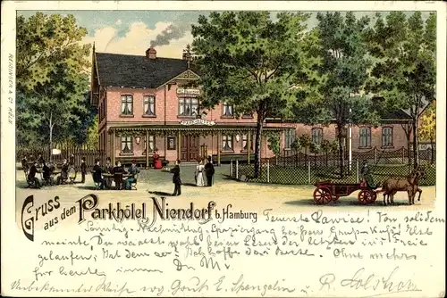 Litho Hamburg Eimsbüttel Niendorf, Parkhotel